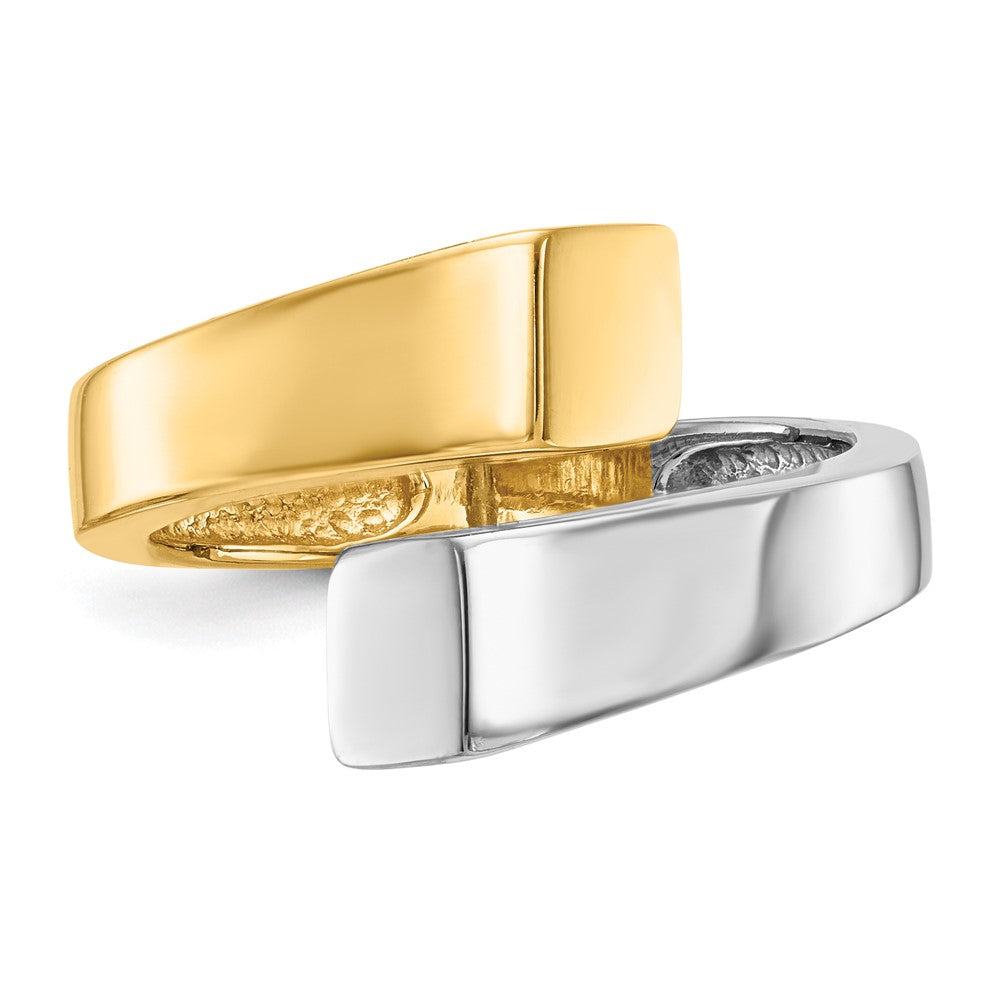 Two-tone Square Bypass Ring - WBC