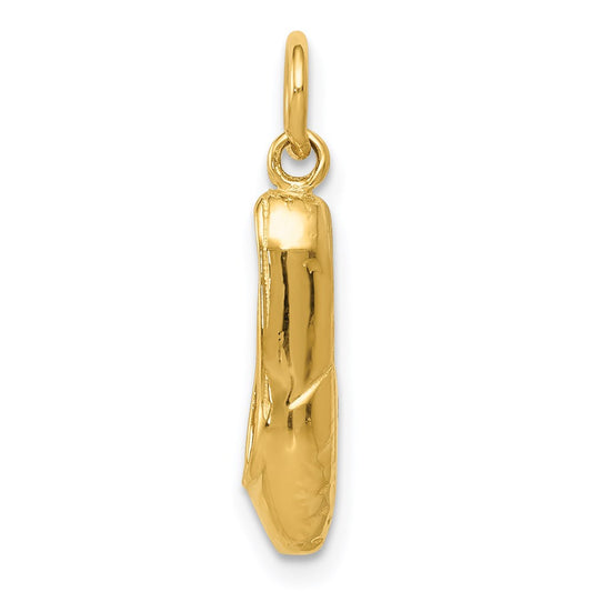 3-D Ballet Slipper Pendant - WBC