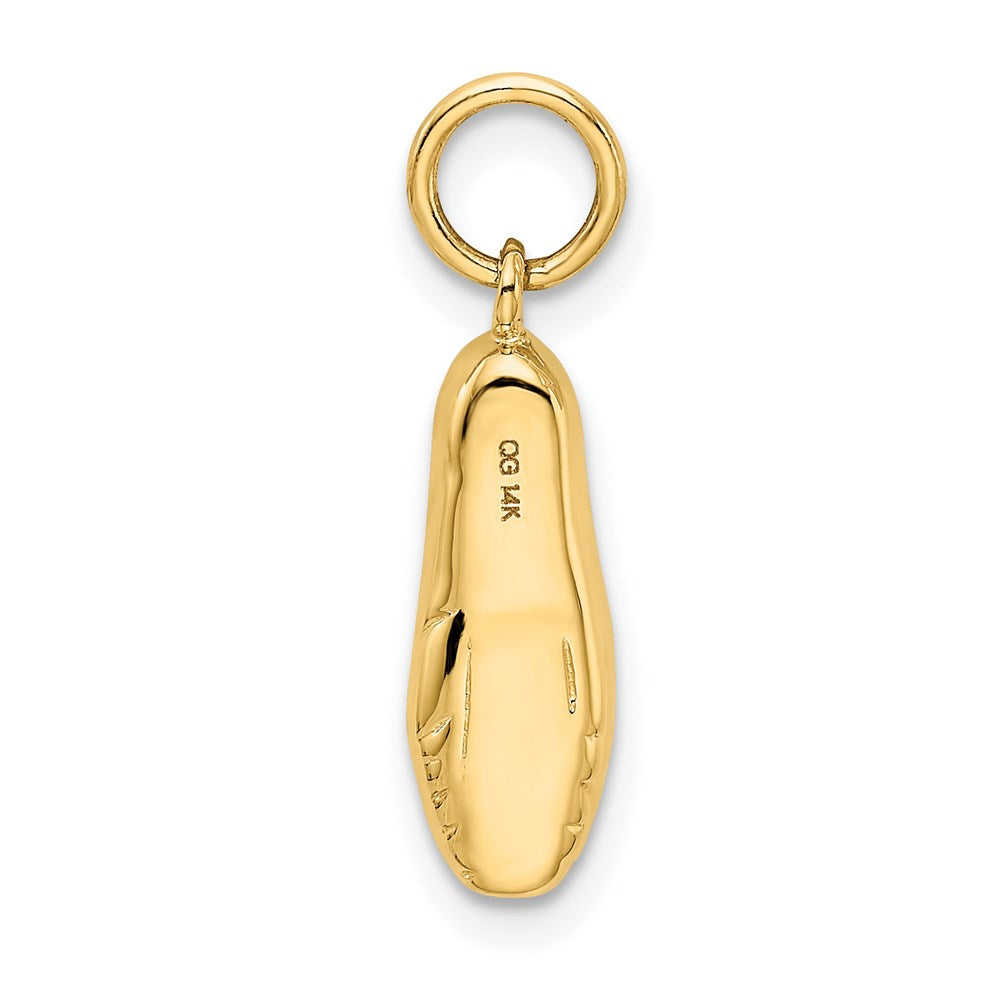 3-D Ballet Slipper Pendant - WBC