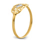 and Rhodium Filigree Ring - WBC