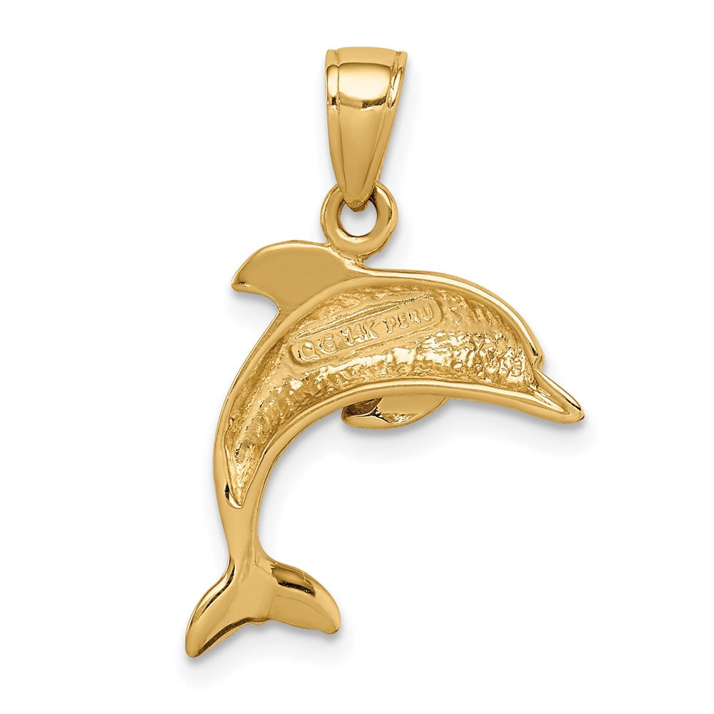 Jumping Dolphin Pendant - WBC