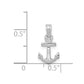 Mini Anchor Pendant - WBC