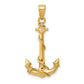 3-D Anchor with Rope Pendant - WBC
