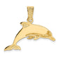 Lab Created Opal Dolphin Pendant - WBC