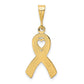 Heart In Awareness Ribbon Pendant - WBC