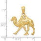 3-D 2-Hump Camel Pendant - WBC