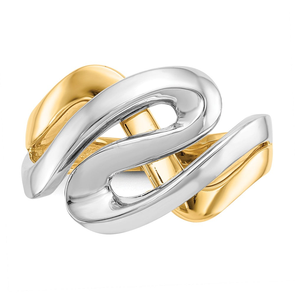Two-Tone Swirl Ring - WBC