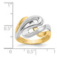 Two-Tone Swirl Ring - WBC