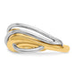 Two-tone Wave Ring - WBC