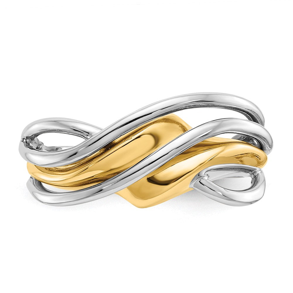 Two-tone Wave Ring - WBC