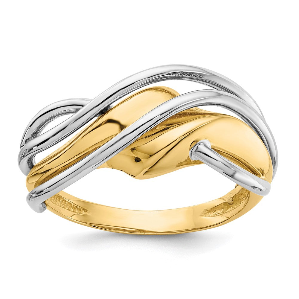 Two-tone Wave Ring - WBC