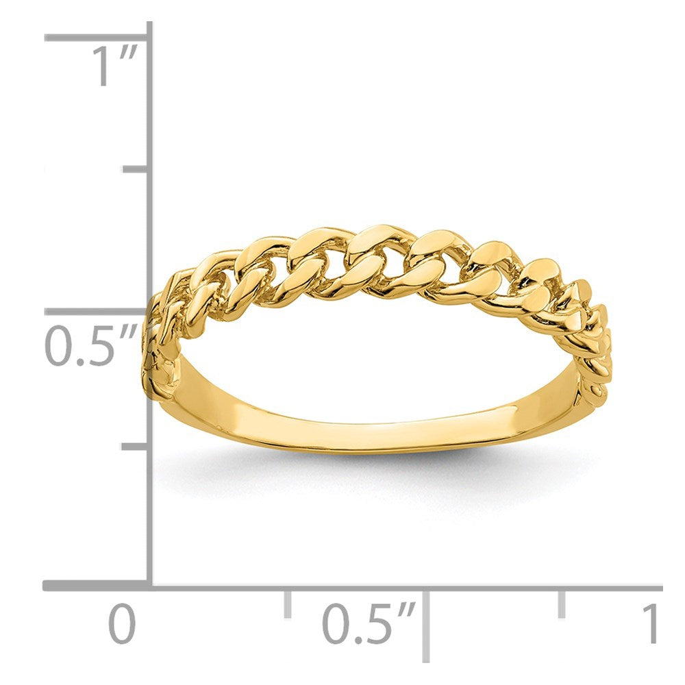 Chain Link Band Ring - WBC