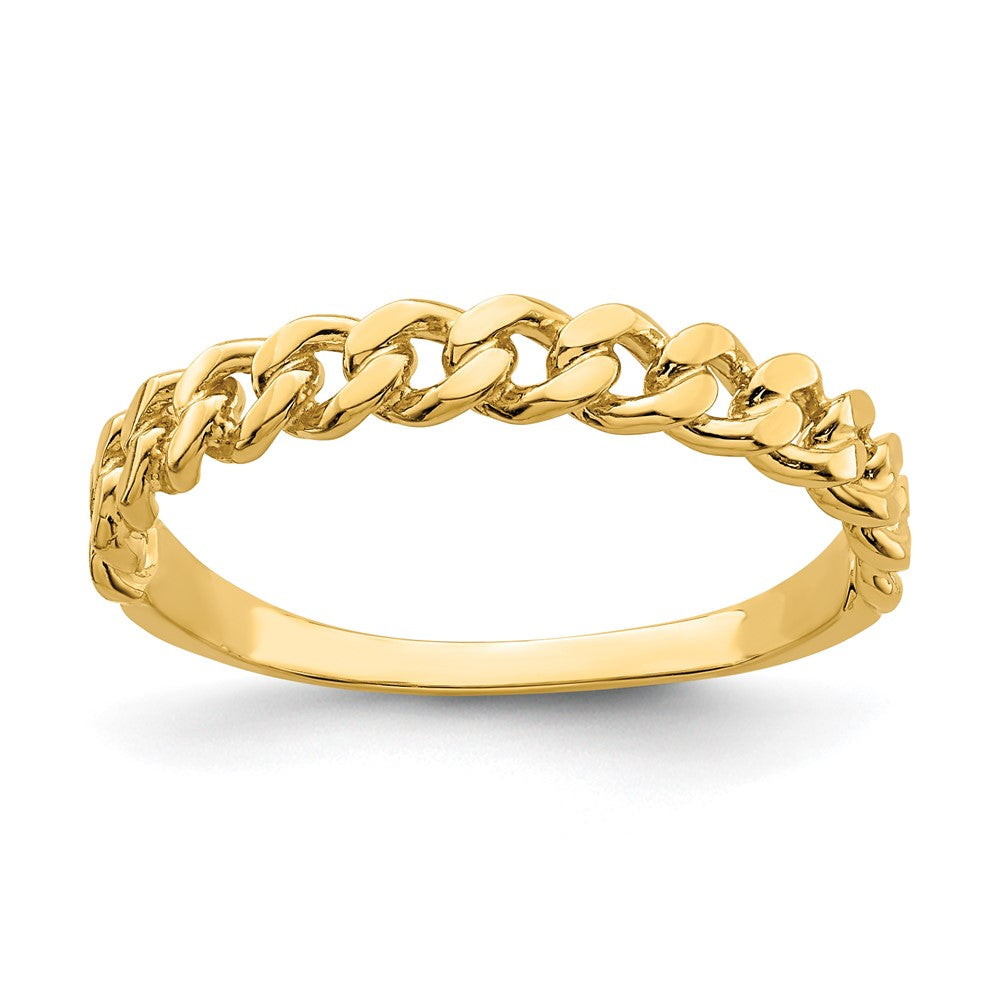 Chain Link Band Ring - WBC