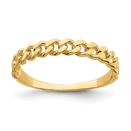 Chain Link Band Ring - WBC