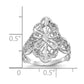 Diamond-cut Filigree Ring - WBC