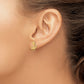 Anchor with Rope Trim Post Earrings - WBC