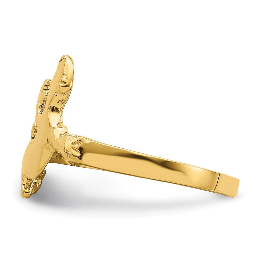 Polished Lizard Ring - WBC
