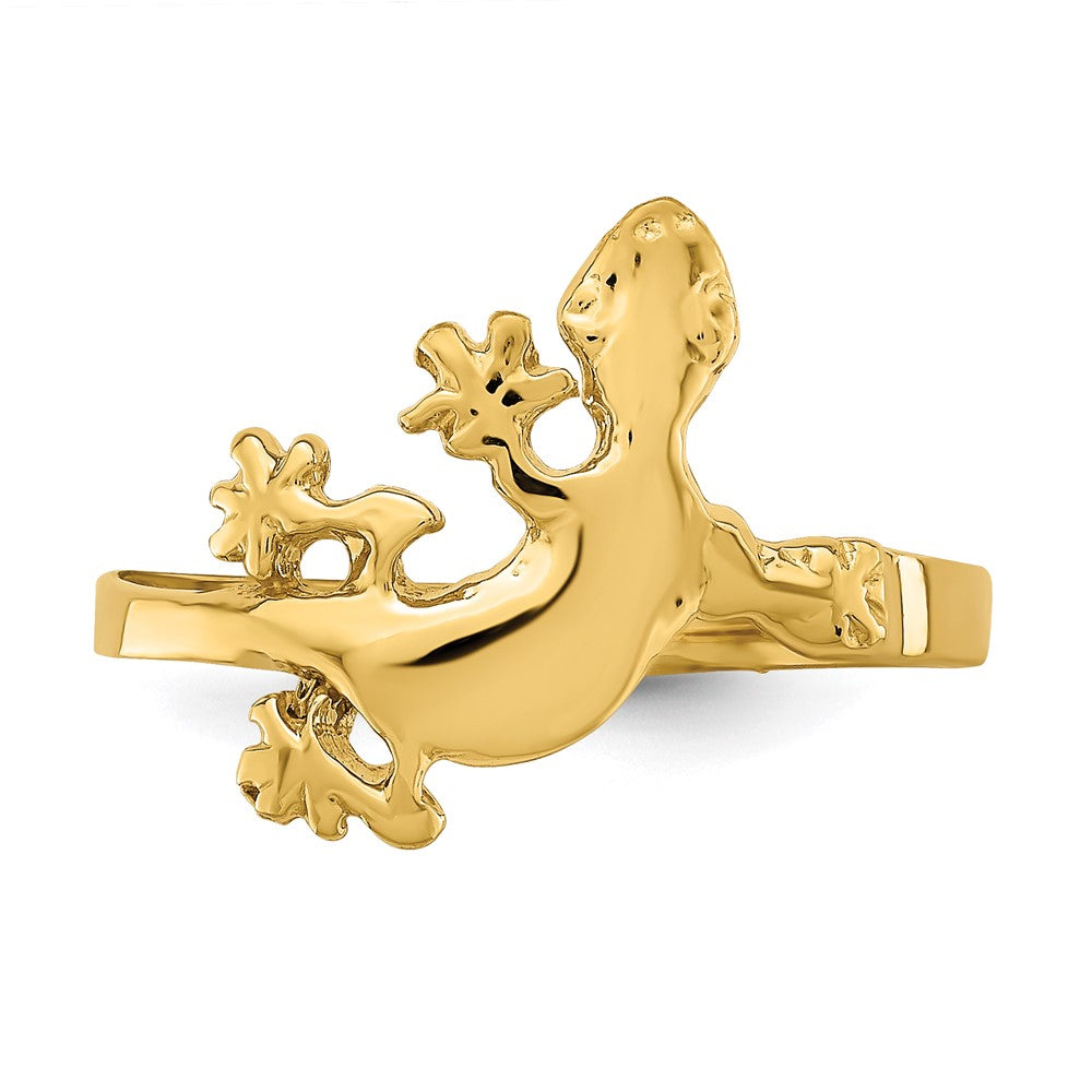 Polished Lizard Ring - WBC