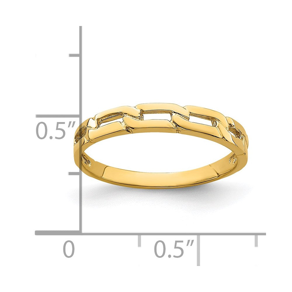 Five Chain Link Band Ring - WBC