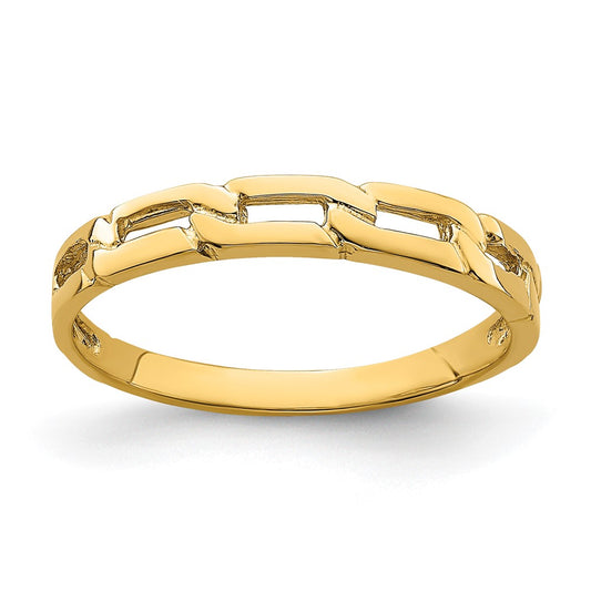 Five Chain Link Band Ring - WBC