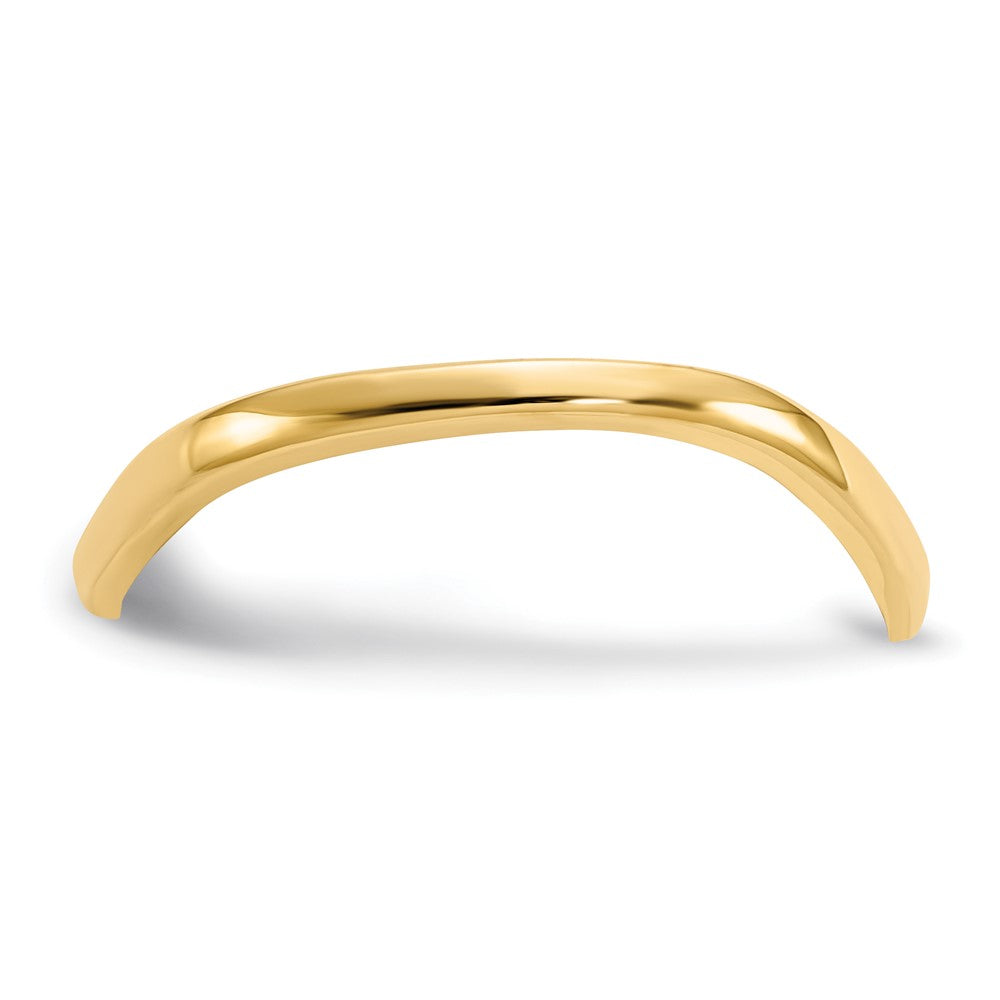 Polished Wave Fashion Thumb Ring - WBC