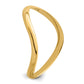 Polished Wave Fashion Thumb Ring - WBC