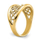 Mesh Ring Tapered Band Ring - WBC