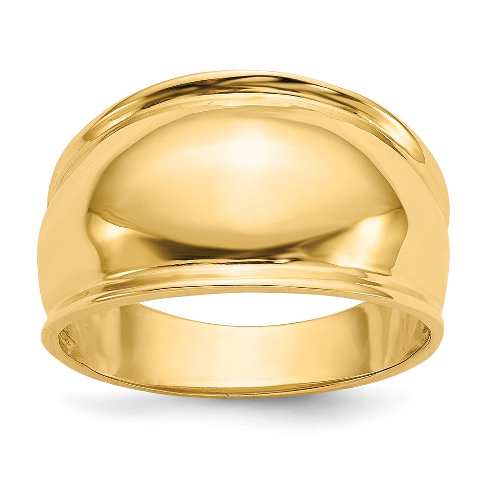 Ridge-edged Dome Ring - WBC