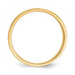 Flat-top Tapered Cigar Band Ring - WBC