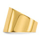 Flat-top Tapered Cigar Band Ring - WBC