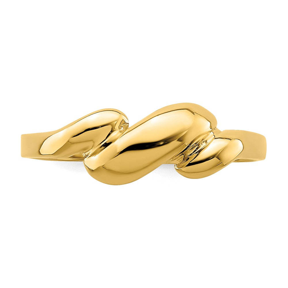 Curl-top Dome Ring - WBC
