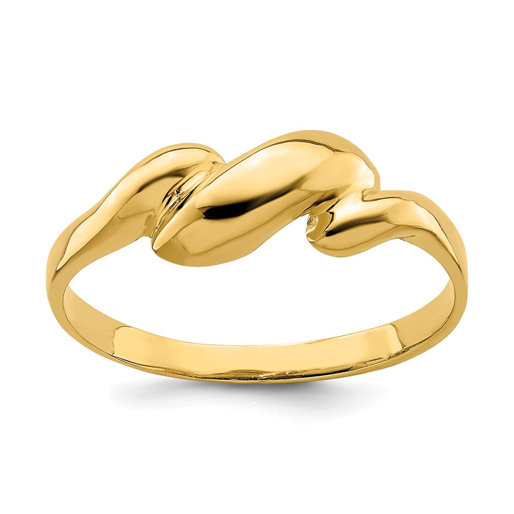 Curl-top Dome Ring - WBC