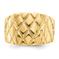 Quilted Pattern Dome Ring - WBC