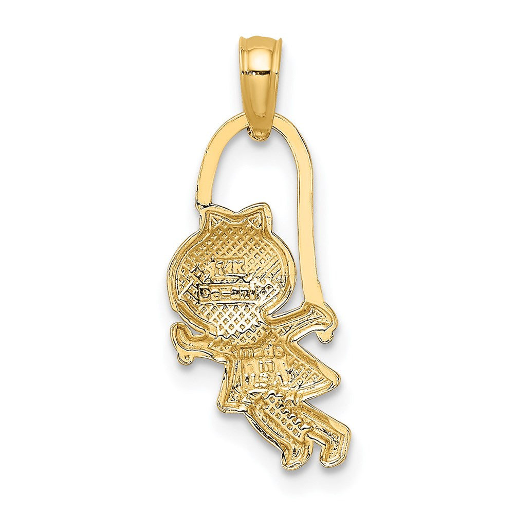 Girl with Jump Rope Charm - WBC