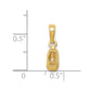 3-D Baby Shoe Charm - WBC