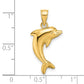Polished Dolphin Charm - WBC