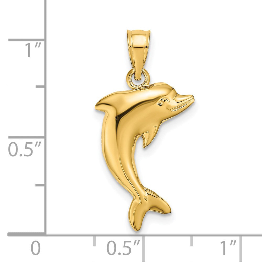 Polished Dolphin Charm - WBC