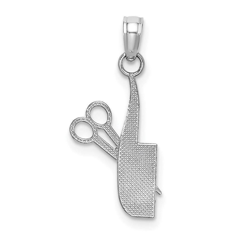 Comb and Scissors Charm - WBC