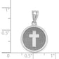 Reversible Cross and 1ST HOLY COMMUNION Charm - WBC