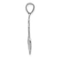 Polished Anchor with Textured Rope Pendant - WBC