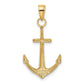 Polished Anchor Pendant - WBC