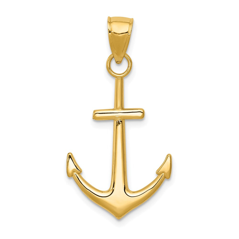 Polished Anchor Pendant - WBC