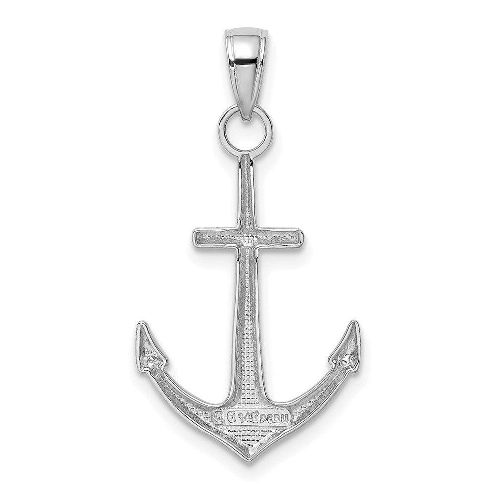 Polished Anchor Pendant - WBC