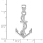 Polished Anchor with Rope Pendant - WBC