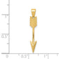 Polished 3-D Arrow Pendant - WBC