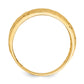 Polished and Textured Diamond-cut Dome Ring - WBC