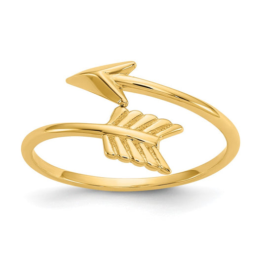 Polished Arrow Bypass Ring - WBC