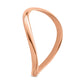 Polished Wave Fashion Thumb Ring - WBC