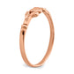 Textured Mini Heart Baby / Childs Ring - WBC