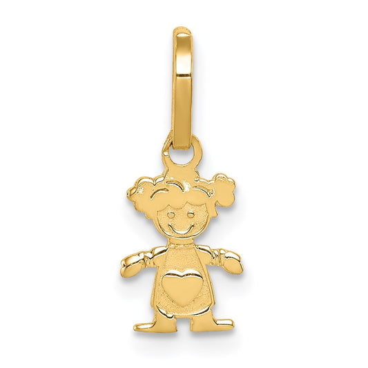 Polished Little Girl Pendant - WBC